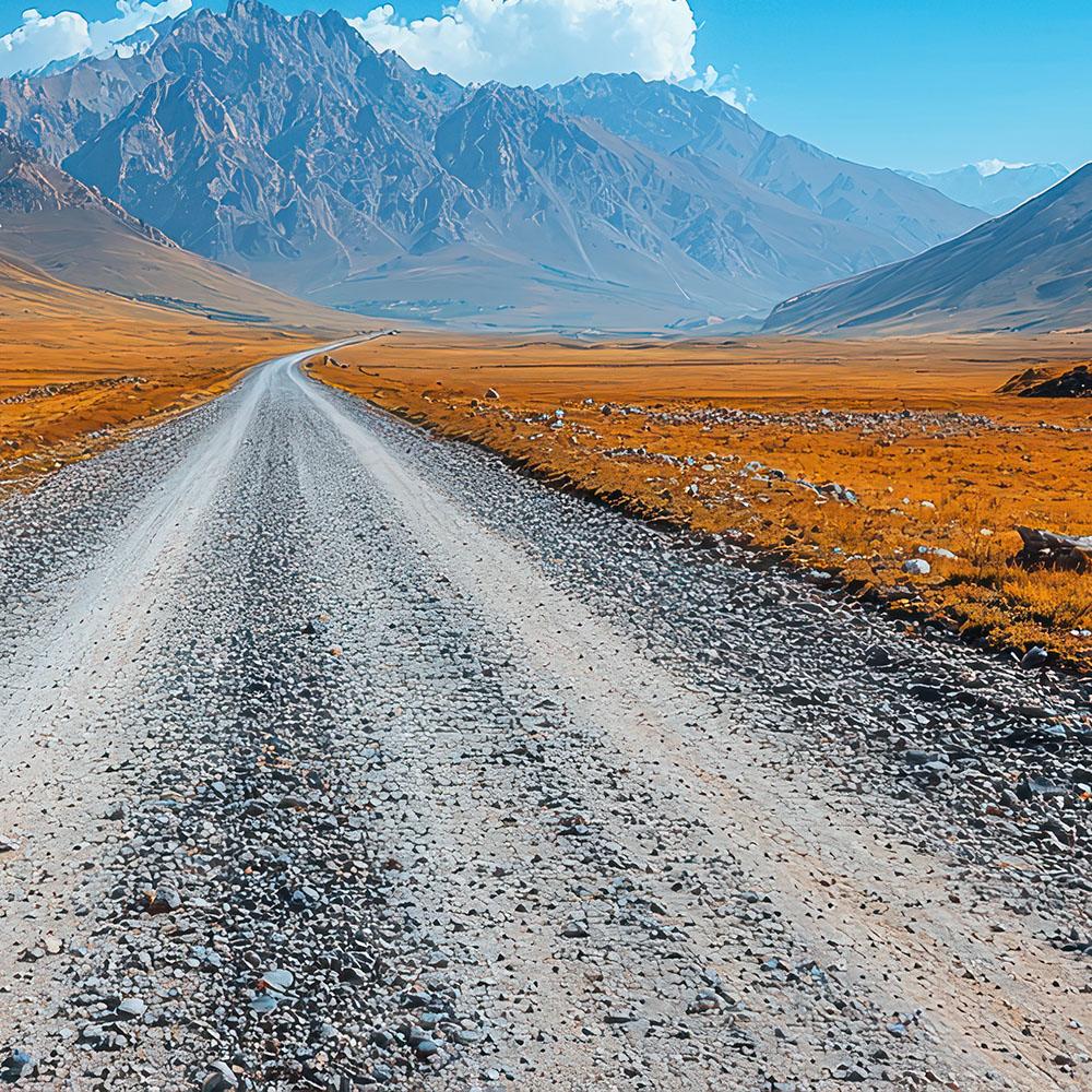 Gravel terrain riding